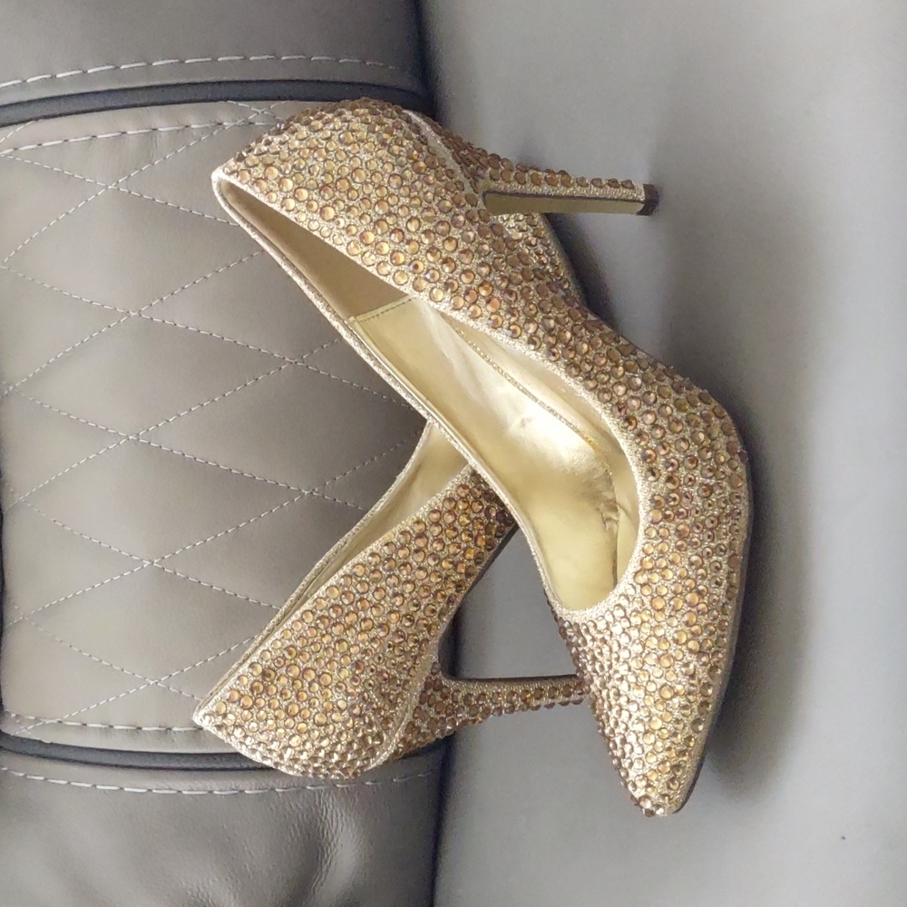 Bonnibel Rhinestone Heels - Picture 1 of 7